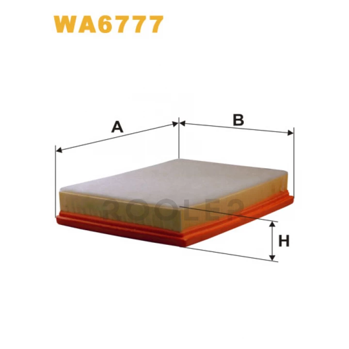 Фільтр повітря Opel Combo A, Corsa B, Tigra I; Vauxhall Corsa MK1, Tigra I Wix Filters (WA6777)-фото 1
