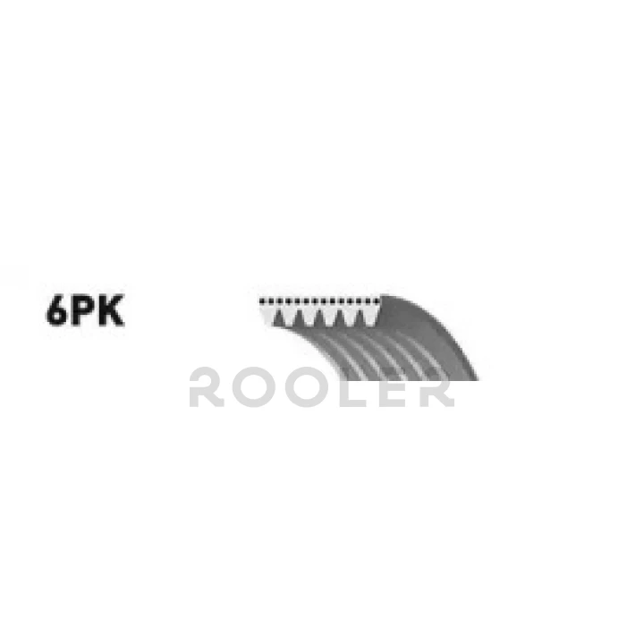 Ремень генератора 6PK1123 ВАЗ 2110 + кондиц. GATES (6PK1123)-фото 1