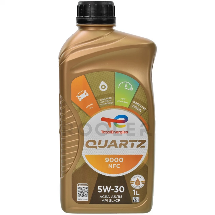 Масло моторное TOTAL Quartz 9000 NFC 5W-30 1 л (171839)-фото 1