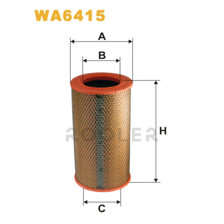 Фильтр воздушный Bumar-Koszalin Bumar-Koszalin; Wsw „Andoria” 4 CT90, 4 CT90-1 Turbo; Wix Filters (WA6415)-фото 1