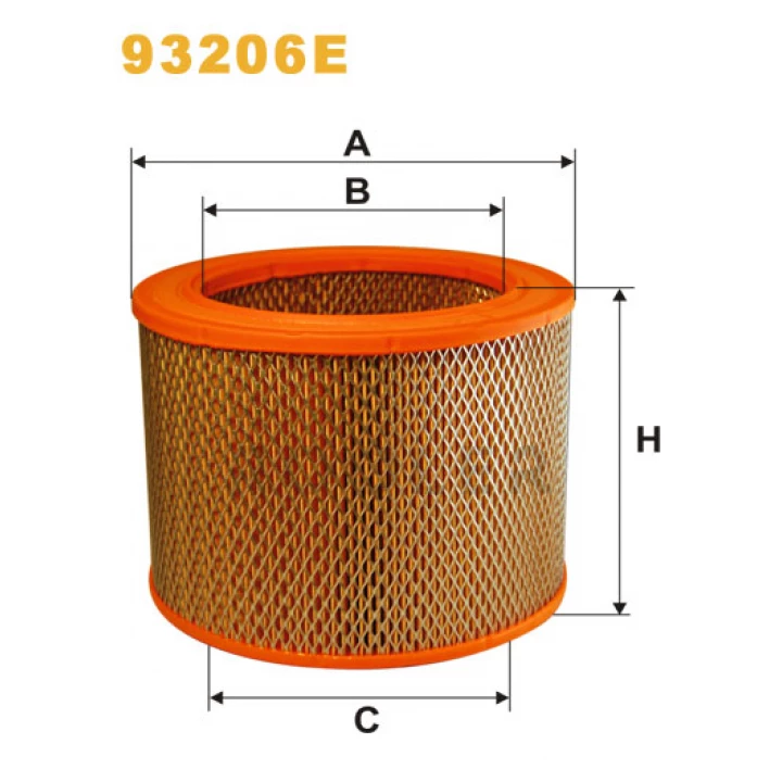 Фільтр повітря Kraus-Maffei KMS Wix Filters (93206E)-фото 1
