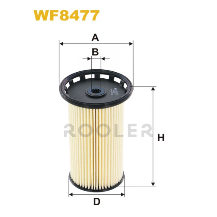 Фильтр топливный WIX FILTERS Audi, Seat, Skoda, Volkswagen (WF8477)-фото 1