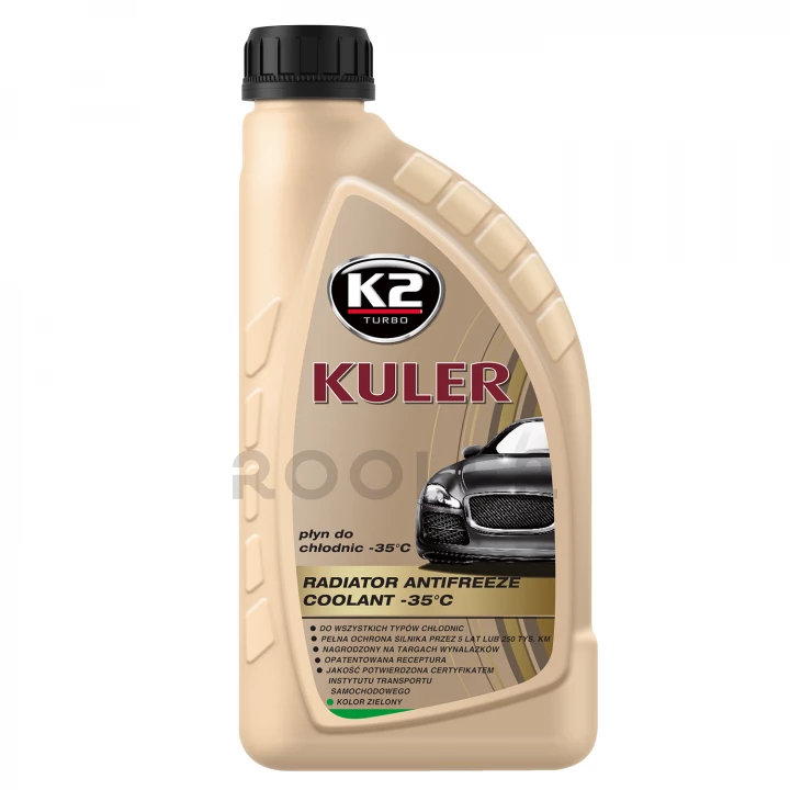 Жидкость охлаждающая K2 Kuler Long Life -35 °C G11 зеленая 1 л (T201Z)-фото 1