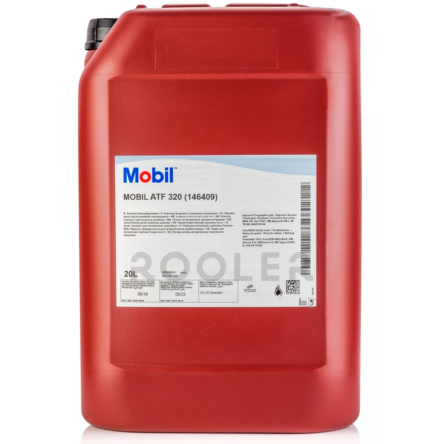 Олива трансмісійна MOBIL ATF 320 20 л (146409) 270103 купити в