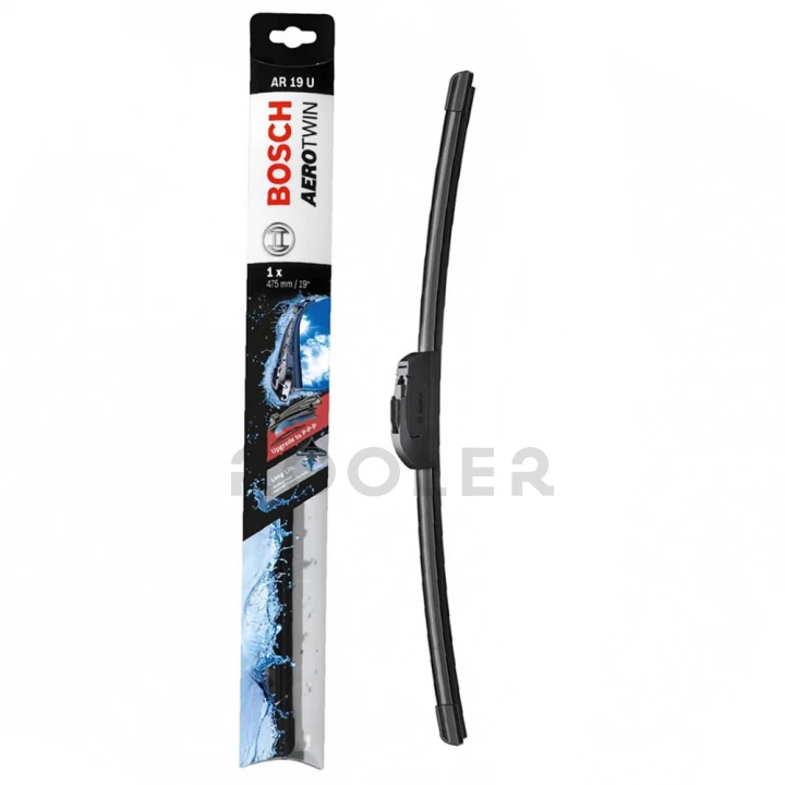 Щетка стеклоочистителя BOSCH Aerotwin бескаркасный крючок 480 мм - 19" передняя (3 397 008 533)-фото 1