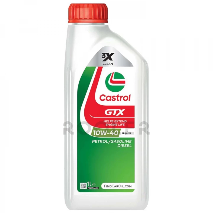 Олива моторна CASTROL GTX Ultraclean A3/B4 10W-40 1 л (1586F7)-фото 1