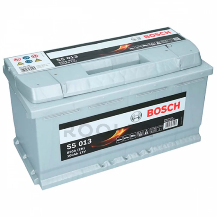Акумулятор BOSCH S5 013 12 V 100 Ah 830 A R+ (S5 013)-фото 1