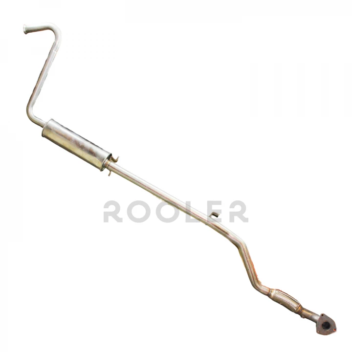 Резонатор BOSAL Daewoo Lanos 1.5 під хомут з приймальною трубою Е3 з гофрою під датчик алюмінізована (293-047)-фото 1