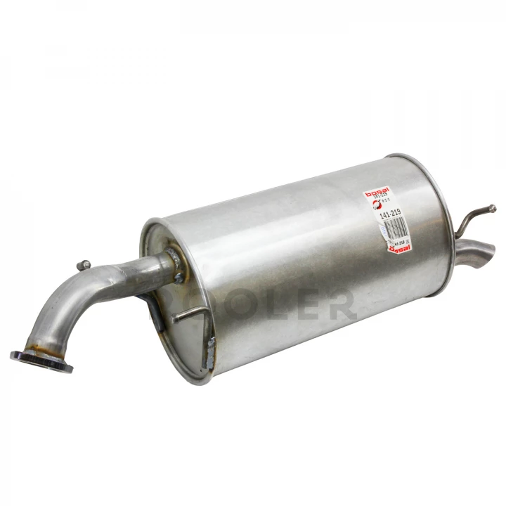 Глушитель BOSAL Chevrolet Aveo 03-13, Chevrolet Kalos 03-08, Daewoo Kalos 02-04 хэтчбек эллипс алюм сталь (141-219)-фото 2