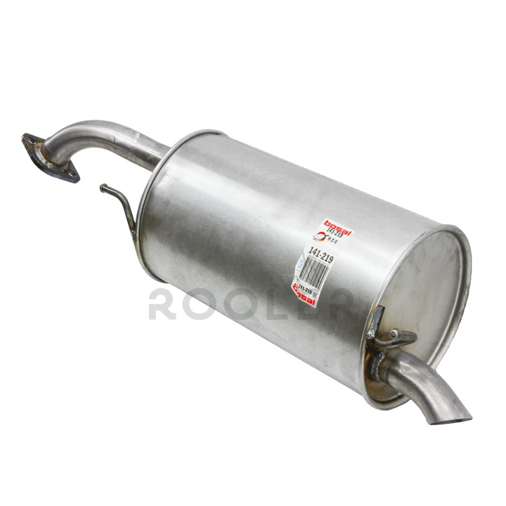 Глушитель BOSAL Chevrolet Aveo 03-13, Chevrolet Kalos 03-08, Daewoo Kalos 02-04 хэтчбек эллипс алюм сталь (141-219)-фото 3
