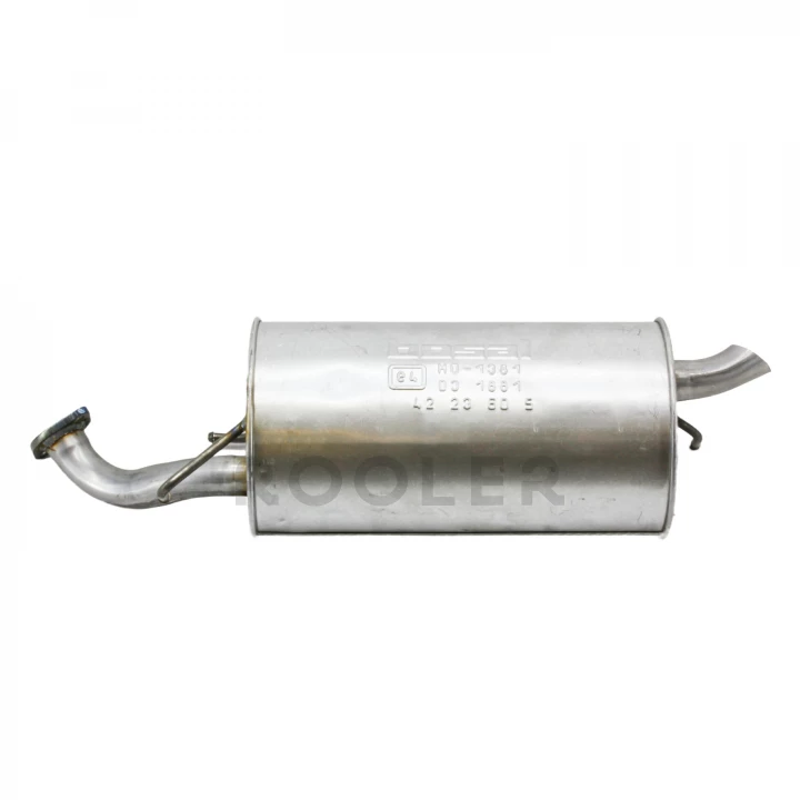 Глушитель BOSAL Chevrolet Aveo 03-13, Chevrolet Kalos 03-08, Daewoo Kalos 02-04 хэтчбек эллипс алюм сталь (141-219)-фото 4