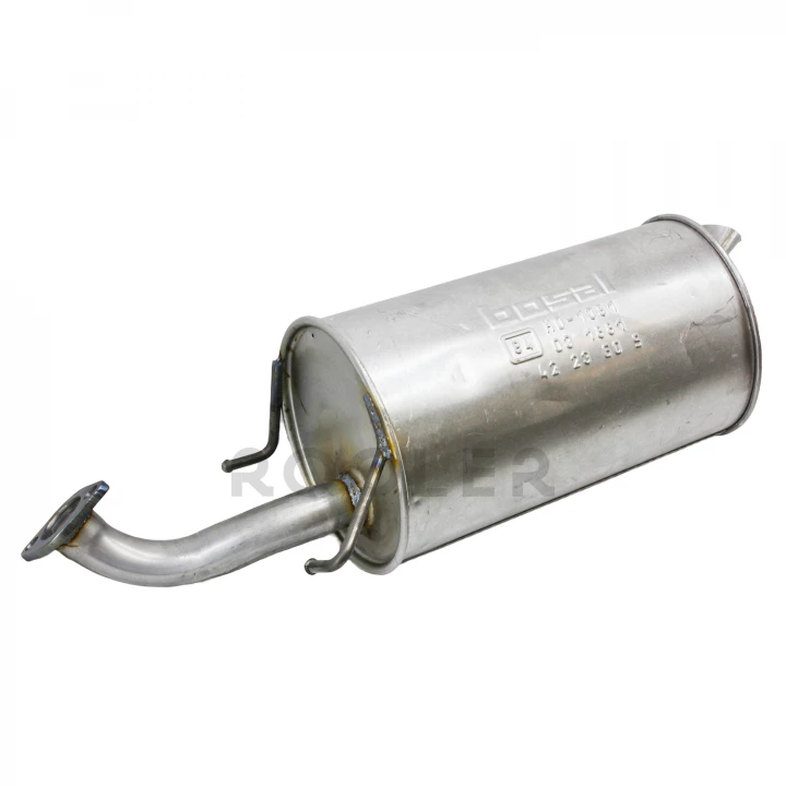 Глушитель BOSAL Chevrolet Aveo 03-13, Chevrolet Kalos 03-08, Daewoo Kalos 02-04 хэтчбек эллипс алюм сталь (141-219)-фото 5