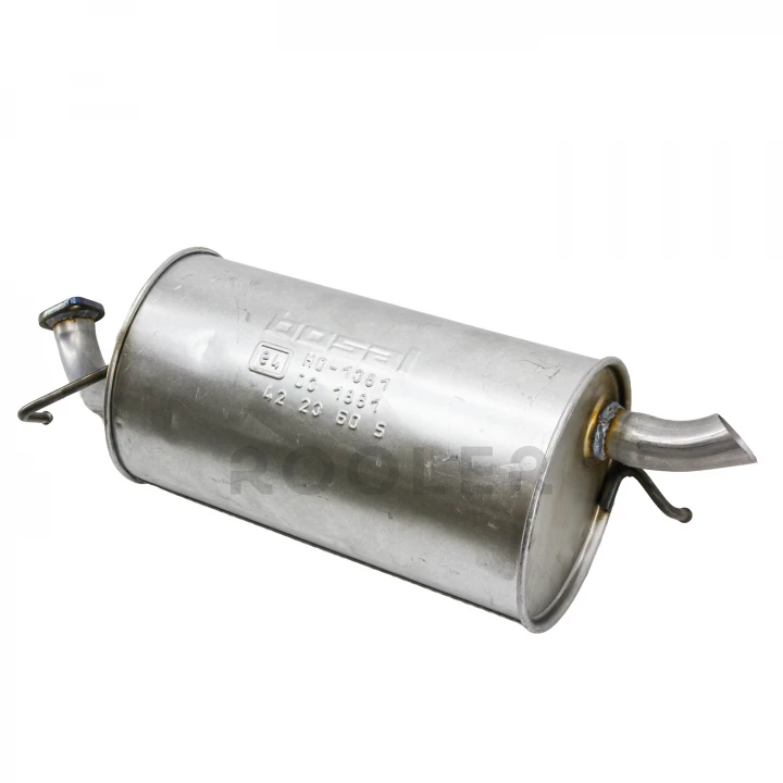 Глушитель BOSAL Chevrolet Aveo 03-13, Chevrolet Kalos 03-08, Daewoo Kalos 02-04 хэтчбек эллипс алюм сталь (141-219)-фото 6