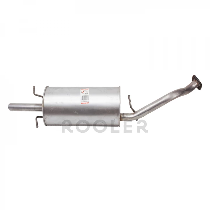Глушитель BOSAL Daewoo Lanos, Sens 01-05 хэтчбек во фланец, эллипс алюминизированная сталь (141-195)-фото 1