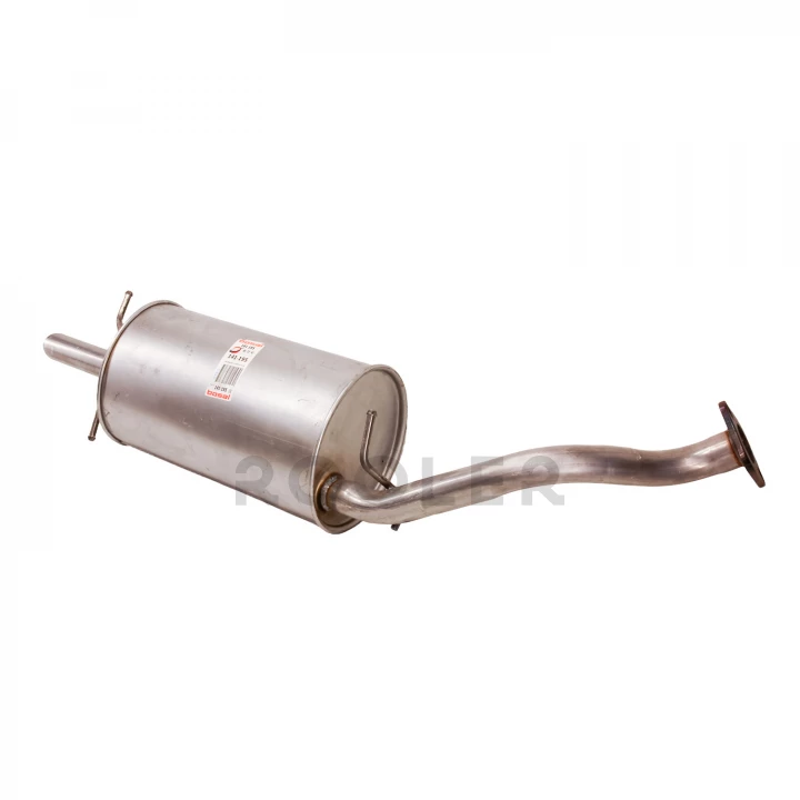 Глушитель BOSAL Daewoo Lanos, Sens 01-05 хэтчбек во фланец, эллипс алюминизированная сталь (141-195)-фото 2