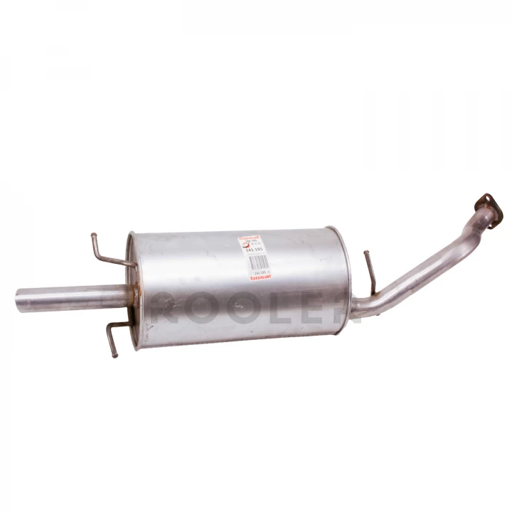 Глушитель BOSAL Daewoo Lanos, Sens 01-05 хэтчбек во фланец, эллипс алюминизированная сталь (141-195)-фото 3