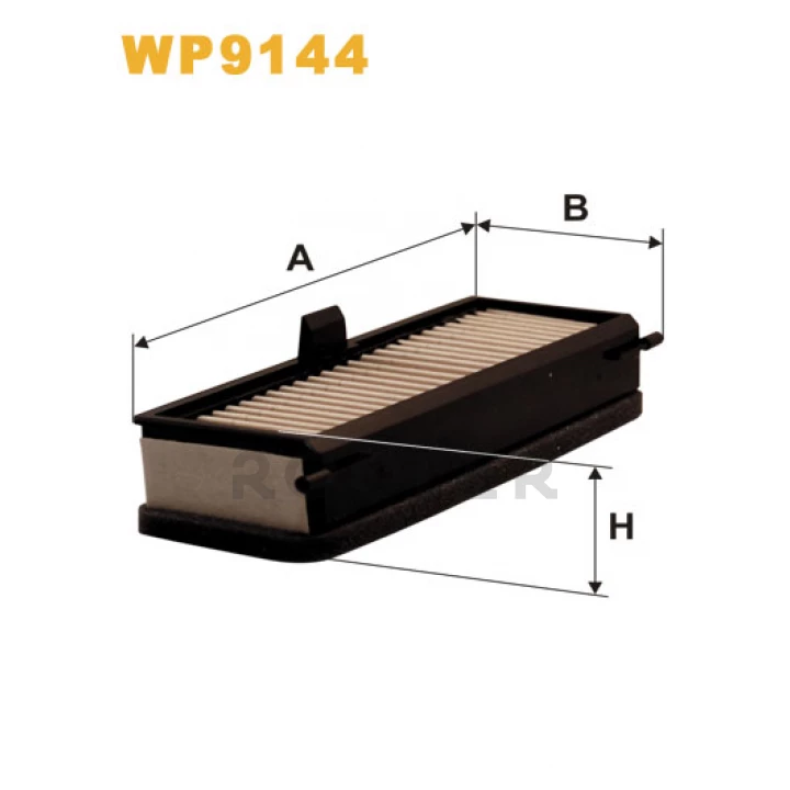 Фільтр повітря Wix Filters (WP9144) - (Citroen Evasion, Jumpy; Fiat Scudo, Ulysse I; Lancia Zeta; Peugeot-фото 1