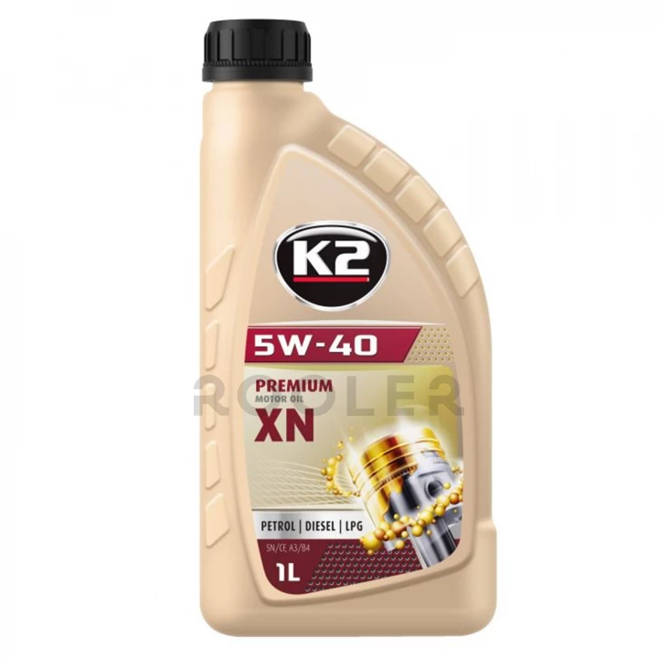 Масло моторное K2 Synthetic Premium SN/CF XN 5W-40 1 л (O1131E)-фото 1
