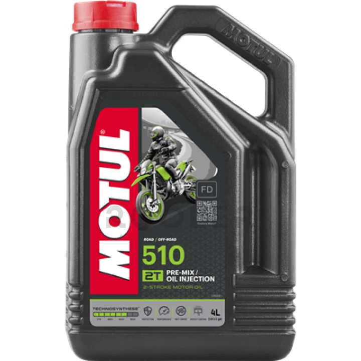 Масло моторное MOTUL 2T 510 4 л (104030)-фото 1
