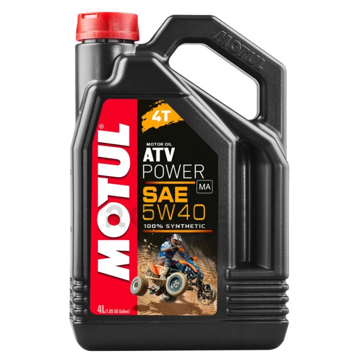 Масло моторное MOTUL ATV Power 4T 5W-40 4 л (105898)-фото 1