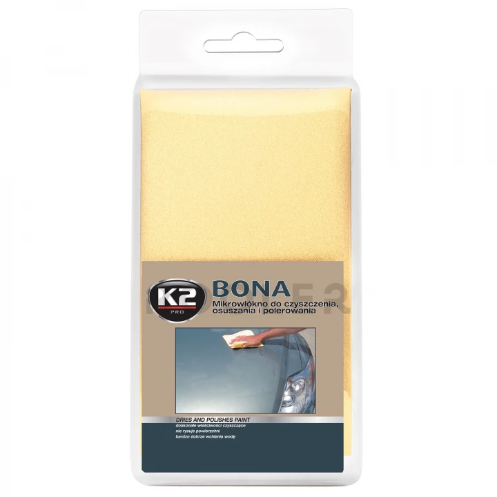Рушник K2 Bona для полірування мікрофібра 40 см x 40 см (L430)-фото 1
