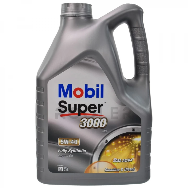 Масло моторное MOBIL Super 3000 x1 A3/B4 5W-40 5 л (156154)-фото 1