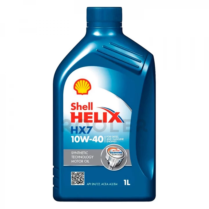 Масло моторное SHELL Helix HX7 10W-40 1 л (550053736)-фото 1