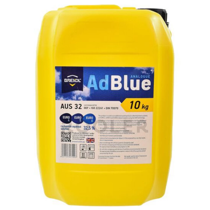 Рідина AdBlue BREXOL для систем SCR 10 кг-фото 1