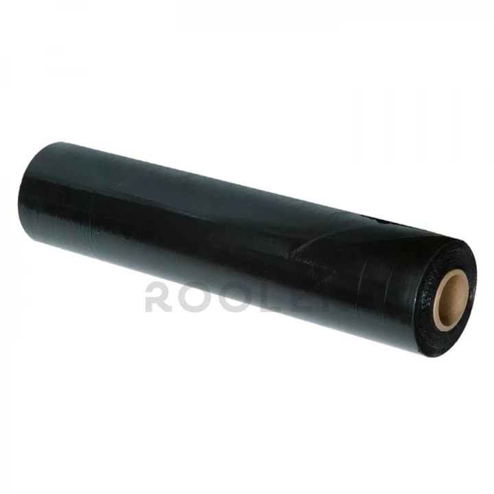 Стрейч плёнка Terra-Pack 17 мкм × 500 мм черная 1,5 кг рулон-фото 1