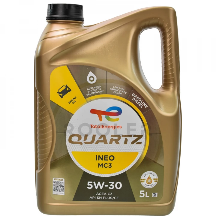 Масло моторное TOTAL Quartz Ineo MC3 5W-30 5 л-фото 1