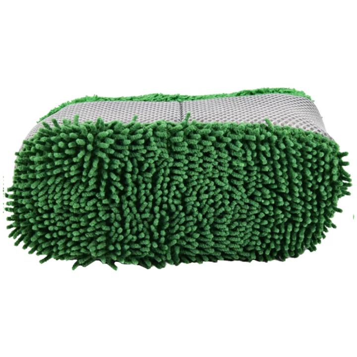 Губка TURTLE WAX для миття та поліровки кузова мікрофібра 3 в 1 21 см х 10 см х 6 см 1шт (X1186)-фото 3