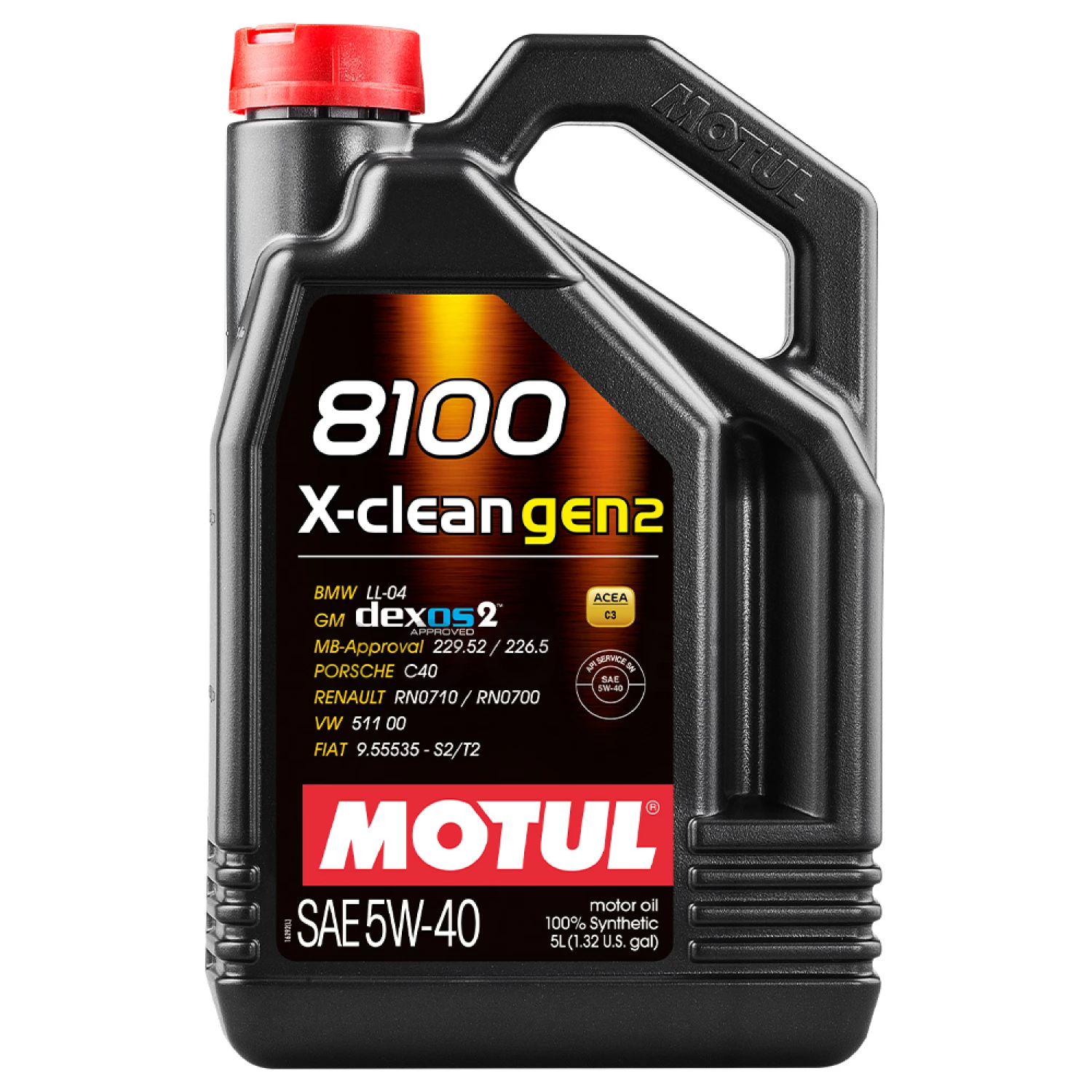 Масло моторное MOTUL 8100 X-clean gen2 5W-40 5 л (109762/854151