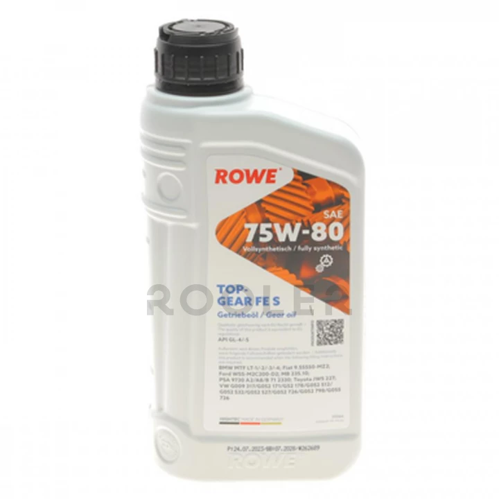 Масло трансмиссионное ROWE Hightec Topgear FE S 75W-80 1 л (25066-0010-99)-фото 1