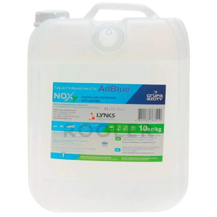 Жидкость AdBlue NOXY 10 кг-фото 1