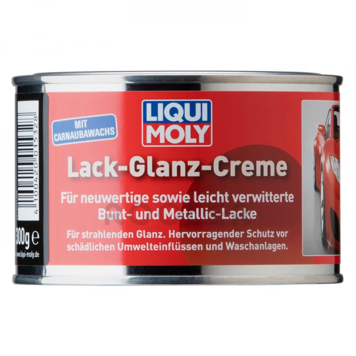 Полироль LIQUI MOLY Lack-Glanz-Crème для кузова восковой 300 г (1532/1960)-фото 1