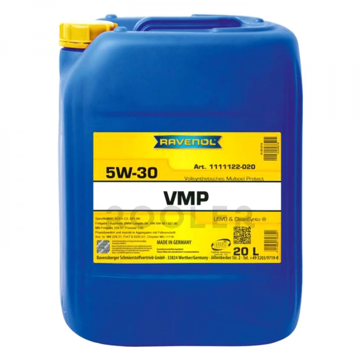 Масло моторное RAVENOL VMP 5W-30 20 л (1111122020)-фото 1