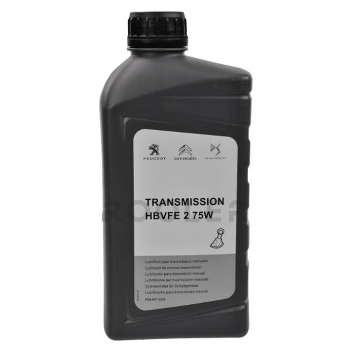 Масло трансмиссионное PEUGEOT HBVFE2 75W 1 л (1618078480)-фото 1