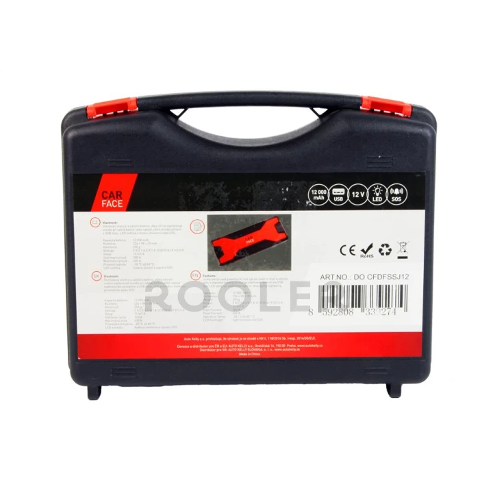 Пуско-зарядний пристрій Jump Starter 600A, 12000 mAh-фото 2