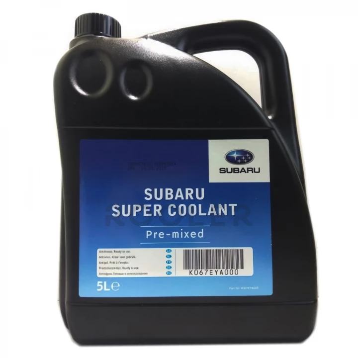 Жидкость охлаждающая SUBARU Super Coolant -52 °C G11 синяя 5 л (K067EYA000)-фото 1