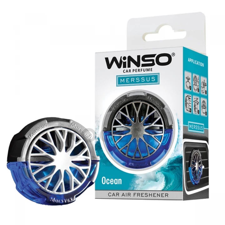 Ароматизатор WINSO Merssus Ocean для салона авто 18 мл (534500)-фото 1