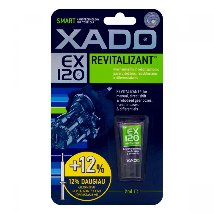 Ревіталізант XADO EX120 Revitalizant для КПП та редукторів 9 мл (XA 10330_6)-фото 2